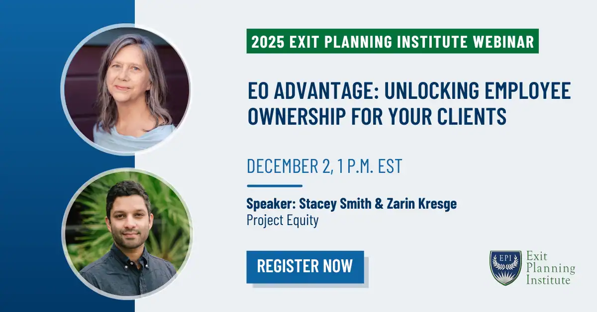 EO Advantage: Unlocking EO for Your Clients webinar
